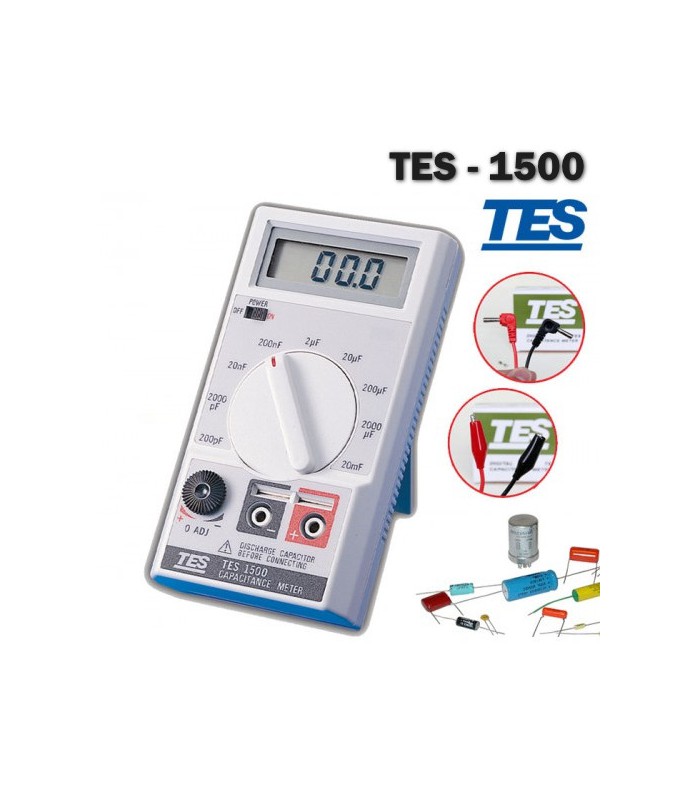 تستر خازن مدل TES 1500