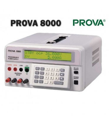 منبع تغذیه DC قابل برنامه ریزی مدل PROVA 8000 - دانشجو کیت