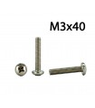 بسته 50 عددی پیچ فلزی M3x40 مناسب برای رباتیک