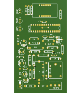 پروژه PCB محافظ برق دیجیتال - دانشجو کیت