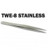 پنس سر صاف تایلون آبی استیل TWE-8 STAINLESS