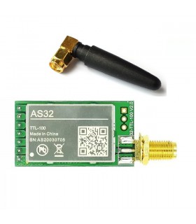 ماژول AS32 Ashining وایرلس لورا LORA410 به همراه آنتن - دانشجو کیت