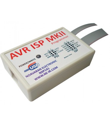 پروگرامر USB میکروکنترلرهای AVR سری XMEGA - Mega - Tiny مدل AVR ISP MKII نوآوران - دانشجو کیت