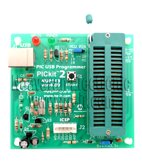 پروگرامر و خطایاب USB میکروکنترلرهای PIC مدل PICKIT2 نوآوران nup113 - دانشجو کیت