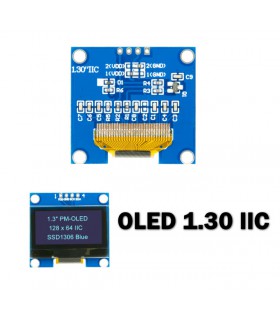ماژول نمایشگر OLED I2C  ابعاد 1.3 اینچ - دانشجو کیت