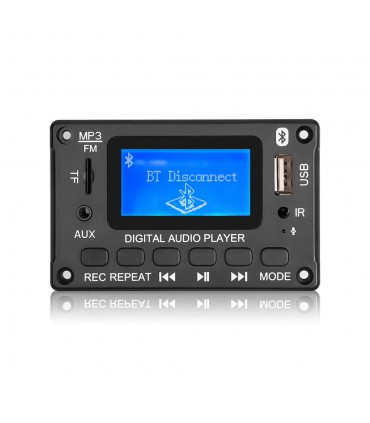 ماژول MP3 پنلی JQ-D116BT - A1.0  بلوتوث V5.0 - دانشجو کیت