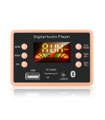 نمایشگر MP3 پنلی JQ-D101BT V1.0 بلوتوث V5.0  ولتاژ 12 ولت - دانشجو کیت