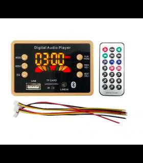 نمایشگر MP3 پنلی JQ-D101BT V1.0 بلوتوث V5.0  ولتاژ 12 ولت - دانشجو کیت