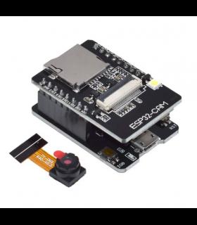 برد ESP32-S CAMERA با شیلد پروگرامر و تغذیه