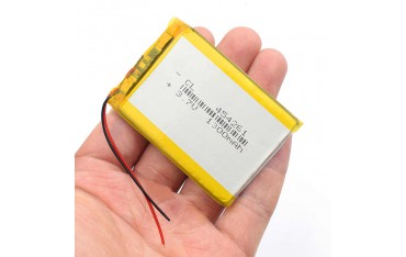 باتری 1000mAh لیتیوم پلیمر Li-Po 3.7V تک سل 40x30x4mm - دانشجو کیت