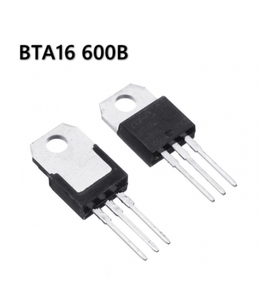 ترایاک BTA16 600B پکیج TO-220 غیر اصل - دانشجو کیت