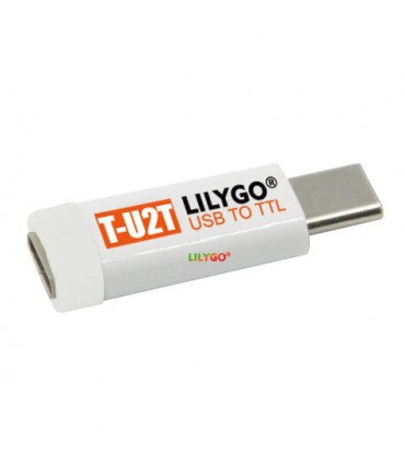 مبدل  USB to TLL مدل T-U2T LILYGO مناسب ESP32 TYPE C