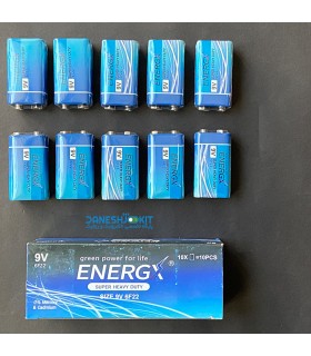 بسته 10 عددی اقتصادی  باتری کتابی Energy خرید عمده - دانشجو کیت