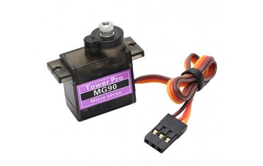 سرو موتور MG90S دارای دنده 360 درجه Micro Servo Motor - دانشجو کیت