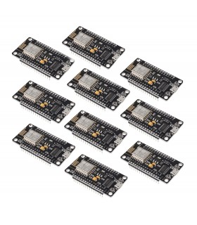 بسته 10 عددی برد NodeMCU ESP8266 CH340 - دانشجو کیت