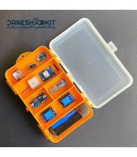 کیت پروژه باکس SMS با Sim800L و Neo6M به همراه آموزش - دانشجو کیت
