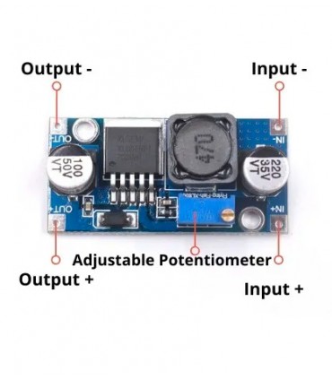 ماژول LM2596 تغذیه کاهنده 3 آمپری DC به DC