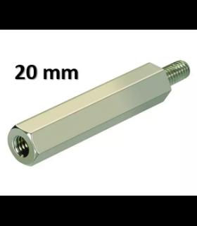 بسته 10 عددی اسپیسر نری به مادگی ۲۰ میلی متر