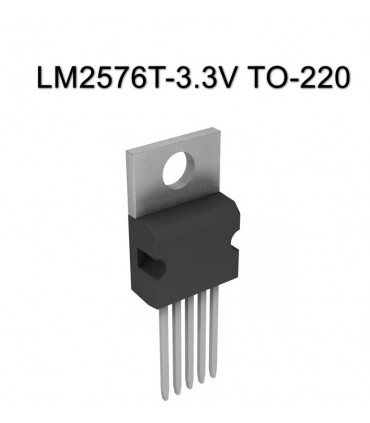 رگولاتور LM2576T-3.3V کاهنده پکیج TO-220 - دانشجو کیت