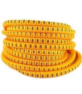 شماره سیم حلقوی مدل EC-2 مجموعه 200 عددی ارس پویا - دانشجو کیت