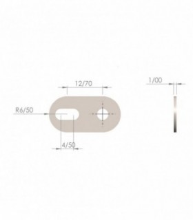 سازه رباتیک نبشی 2 تایی فلزی ربوتکس - دانشجو کیت
