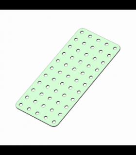 سازه رباتیک صفحه 5x11 ضلعی فلزی ربوتکس - دانشجو کیت