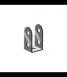 سازه رباتیک بست U 1*2 فلزی ربوتکس - دانشجو کیت