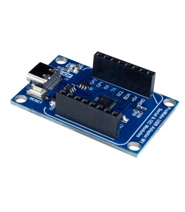 ماژول MCP2221 مبدل UART/I2C پرومیک ProMake USB Adaptor easyiot - دانشجو کیت