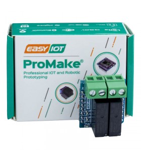 ماژول رله کنترل دو کاناله پرومیک ProMake Relay 2CH easyiot - دانشجو کیت