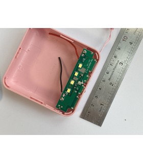 قاب پاوربانک دو کاناله دارای نمایشگر بدون جاباتری