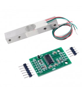 سنسور وزن لودسل 10 کیلوگرم load cell sensor به همراه مبدل HX711