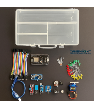 کیت ای اس پی باکس ESP8266 BOX + ویدیو آموزش میکروپایتون