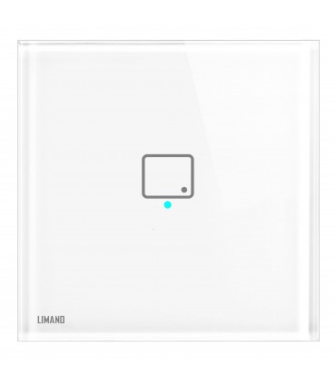 کلید لمسی تک پل شینا اقتصادی رنگ سفید - دانشجو کیت