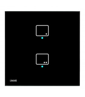 کلید لمسی دو پل شینا اقتصادی مشکی - دانشجو کیت