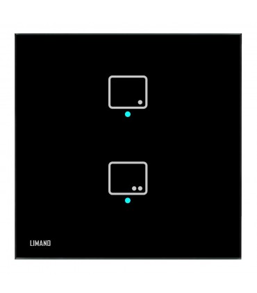 کلید لمسی دو پل شینا اقتصادی مشکی - دانشجو کیت