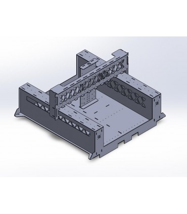 دستگاه فرز CNC سی ان سی دروازه ای 100x70x30cm آرین متال - دانشجو کیت