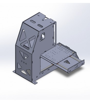 دستگاه فرز CNC سی ان سی ستونی رومیزی آرین متال - دانشجو کیت