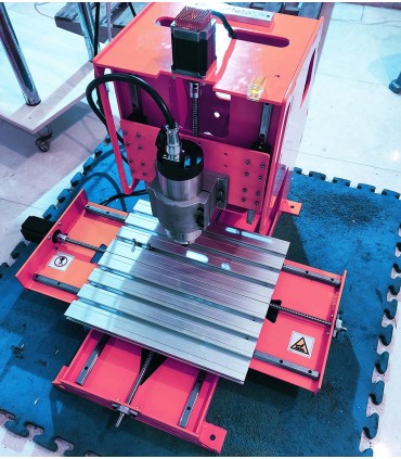 دستگاه فرز CNC سی ان سی ستونی رومیزی آرین متال - دانشجو کیت