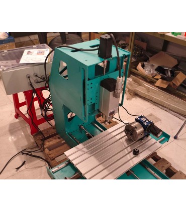 دستگاه فرز CNC سی ان سی ستونی رومیزی آرین متال - دانشجو کیت