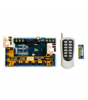 ماژول گیرنده رادیویی رله 12 کانال-12 ولت با فرکانس 433MHz - دانشجو کیت