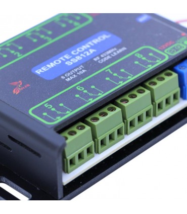 گیرنده و ریموت 8 کانال NJB مدل SS812B-R - دانشجو کیت