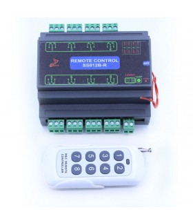 گیرنده و ریموت 8 کانال NJB مدل SS812B-R - دانشجو کیت