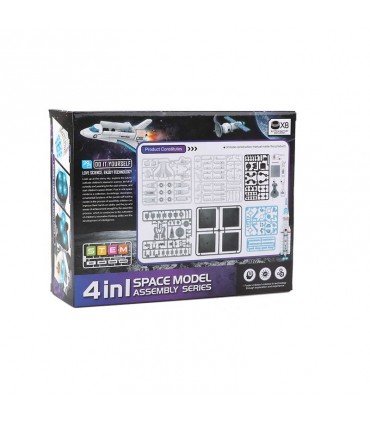 کیت مونتاژ 4 در 1 مدل فضایی 4in1 Space - دانشجو کیت