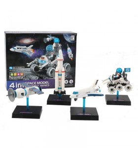 کیت مونتاژ 4 در 1 مدل فضایی 4in1 Space - دانشجو کیت