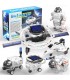 کیت 6 در 1 ناوگان و ربات فضایی متحرک با پنل خورشیدی - دانشجو کیت