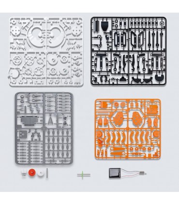 کیت 7 در 1 ربات خورشیدی متحرک 7in 1 Solar Robot - دانشجو کیت
