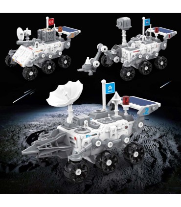 کیت 3 در 1مریخ نورد متحرک با پنل خورشیدی 3in1 MARS - دانشجو کیت