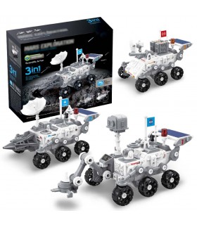 کیت 3 در 1مریخ نورد متحرک با پنل خورشیدی 3in1 MARS - دانشجو کیت