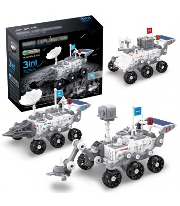 کیت 3 در 1مریخ نورد متحرک با پنل خورشیدی 3in1 MARS - دانشجو کیت