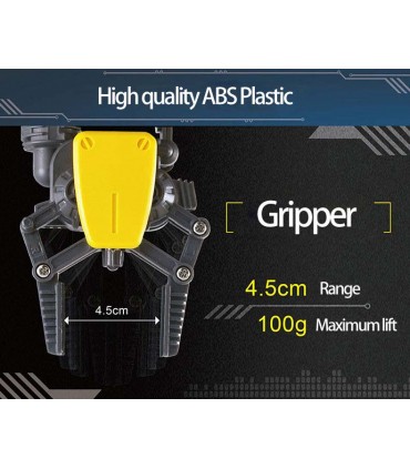 کیت بازوی رباتیک 5 درجه آزادی، مناسب پروژه‌های STEM - دانشجو کیت